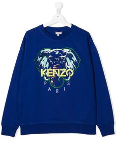 Kenzo Kids толстовка с логотипом