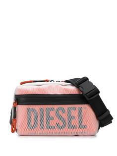 Diesel поясная сумка с полупрозрачным покрытием