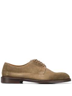 Doucals suede derby shoes