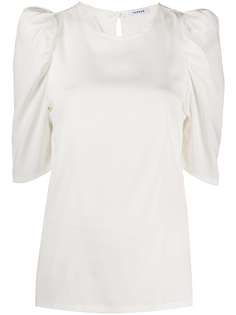 P.A.R.O.S.H. puff sleeve fitted T-shirt