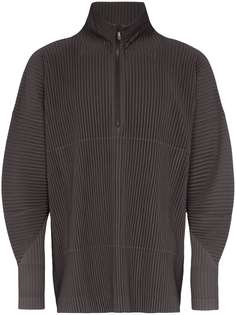 Homme Plissé Issey Miyake plisse sweatshirt