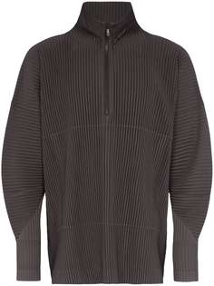 Homme Plissé Issey Miyake plisse sweatshirt