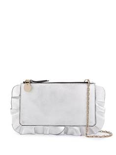 Red Valentino RED(V) ruffled crossbody bag