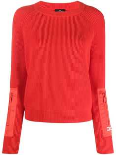 Elisabetta Franchi long-sleeve fitted jumper