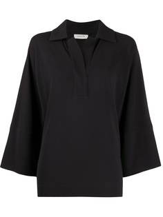 Lemaire collared tunic cotton top