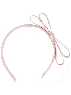 Red Valentino bow detail headband
