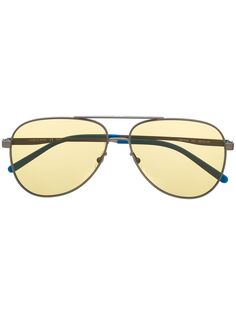 Montblanc two-tone aviator sunglasses