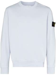 Stone Island logo patch sweatshirt