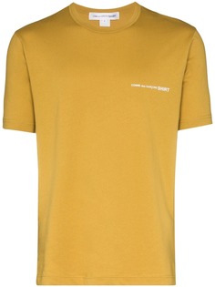 Comme Des Garçons Shirt logo text T-shirt