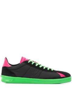 Comme Des Garçons Shirt luminous detail panelled trainers