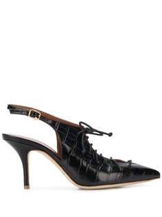 Malone Souliers Alessandra 70mm lace-up pumps