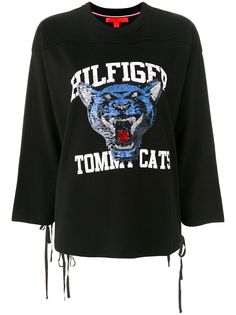 Hilfiger Collection толстовка Tomcats с пайетками