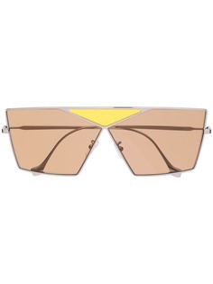 Loewe солнцезащитные очки в прямоугольной оправе