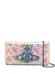 Vivienne Westwood клатч с блестящим логотипом