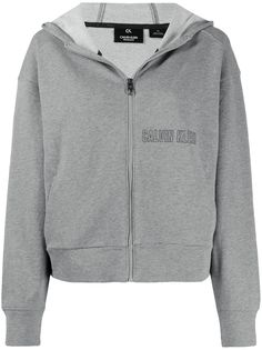Calvin Klein logo print hoodie