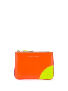 Comme Des Garçons Wallet colour blocked zipped purse