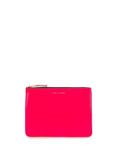 Comme Des Garçons Wallet colour-block zipped wallet