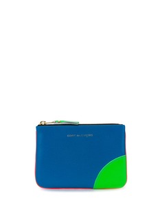 Comme Des Garçons Wallet colour-block zipped wallet