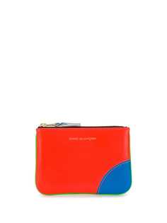 Comme Des Garçons Wallet colour-block logo wallet