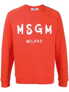 MSGM толстовка с логотипом
