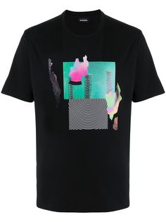 Diesel футболка с графичным принтом