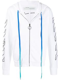 Off-White худи с логотипом