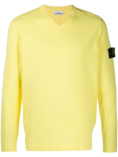 Stone Island knitted V-neck jumper