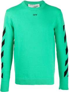 Off-White Diag knitted jumper
