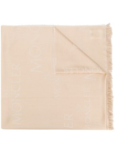 Moncler logo-jacquard scarf