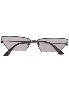 McQ Alexander McQueen cut-out cat-eye frame sunglasses