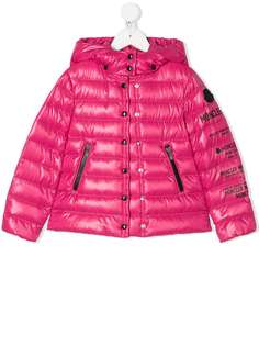 Moncler Kids пуховик с капюшоном