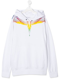 Marcelo Burlon County Of Milan Kids TEEN wings print hoodie