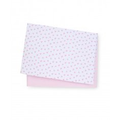 Простыня натяжная Mothercare, 2 шт., 140x70 см, розовый