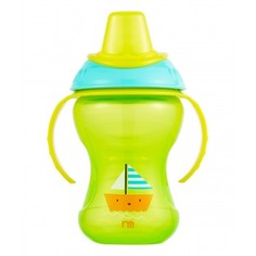 Поильник-непроливайка Mothercare "Парусник", 260 мл, цвет: зеленый