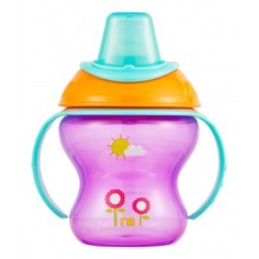Поильник-непроливайка Mothercare "Цветочки", 190 мл, розовый