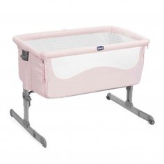 Кроватка детская Chicco Next2Me 0м+, светло-розовый