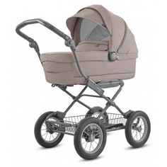 Коляска Inglesina Sofia System Duo 2 в 1 на шасси Ergo Bike ALPACA BEIGE, бежевый