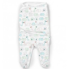 Конверт для пеленания SwaddleMe Footsie "Джунгли", S Summer Infant