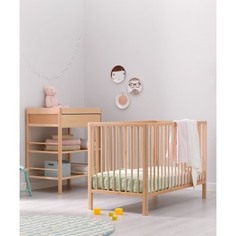 Кроватка Mothercare Balham 120×60 см, цвет: натуральное дерево
