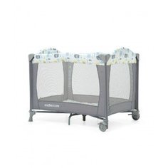 Кроватка-манеж классическая, с изображением слоненка, цвет: серый Mothercare