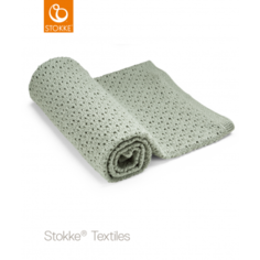 Одеяло из шерсти мериноса Stokke, зеленый