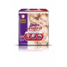 Трусики-подгузники LIBERO Up&amp;Go Maxi+ BaRu (5) 10-14 кг, 16 шт.