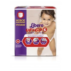 Трусики-подгузники LIBERO Up&amp;Go XL BaRu (6) 13-20 кг, 62 шт.