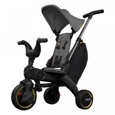 Складной велосипед Doona Liki Trike S3, серый