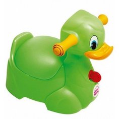 Горшок OK Baby QUACK, зеленый