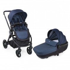 Коляска 2 в 1 Chicco DUO BEST FRIEND OXFORD, синий