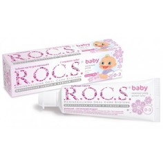 Зубная паста R.O.C.S. для малышей Аромат липы 45гр.