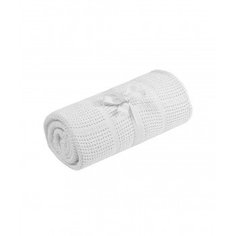Ажурное одеяло Mothercare для колыбели, 90х70 см, белый
