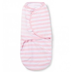 Конверт на липучке Swaddleme, размер S/M "Pink Stripe", цвет: розовый Summer Infant