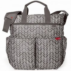 Сумка для мамы Skip Hop Duo Signature Grey Feather, серый
